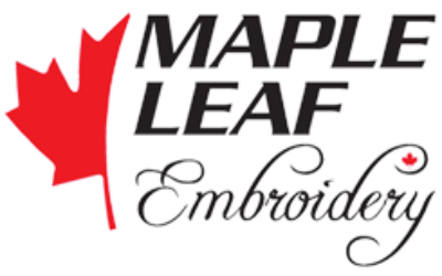 Maple Leaf Embroidery