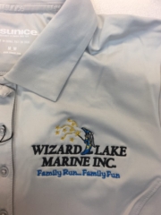 Golf Shirt, Embroidery